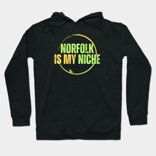 Norfolk is my Niche yellow and green Hoodie